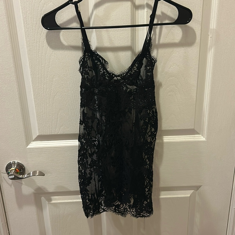 Victoria’s Secret Black Slip Dress